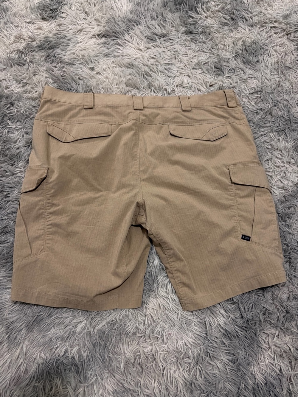 5.11 Tactical Ripstop Cargo Shorts Khaki Tan Men’s Size 42 Utility - Picture 3 of 3